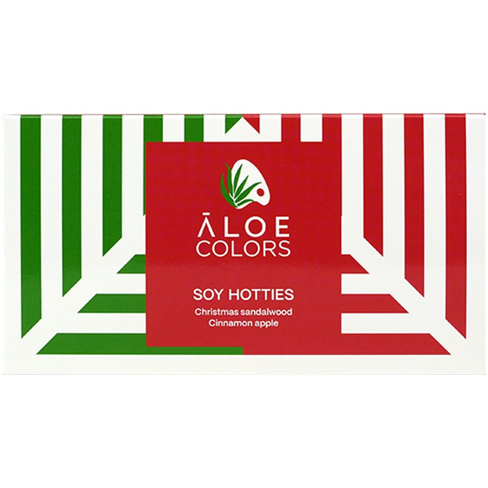 Aloe Colors Aloe Colors Soy Hotties Chistmas Sandalwood & Cinnamon Apple Ανταλλακτικά Αρωματιστή Σόγιας με Γιορτινά Αρώματα 14 Τεμάχια
