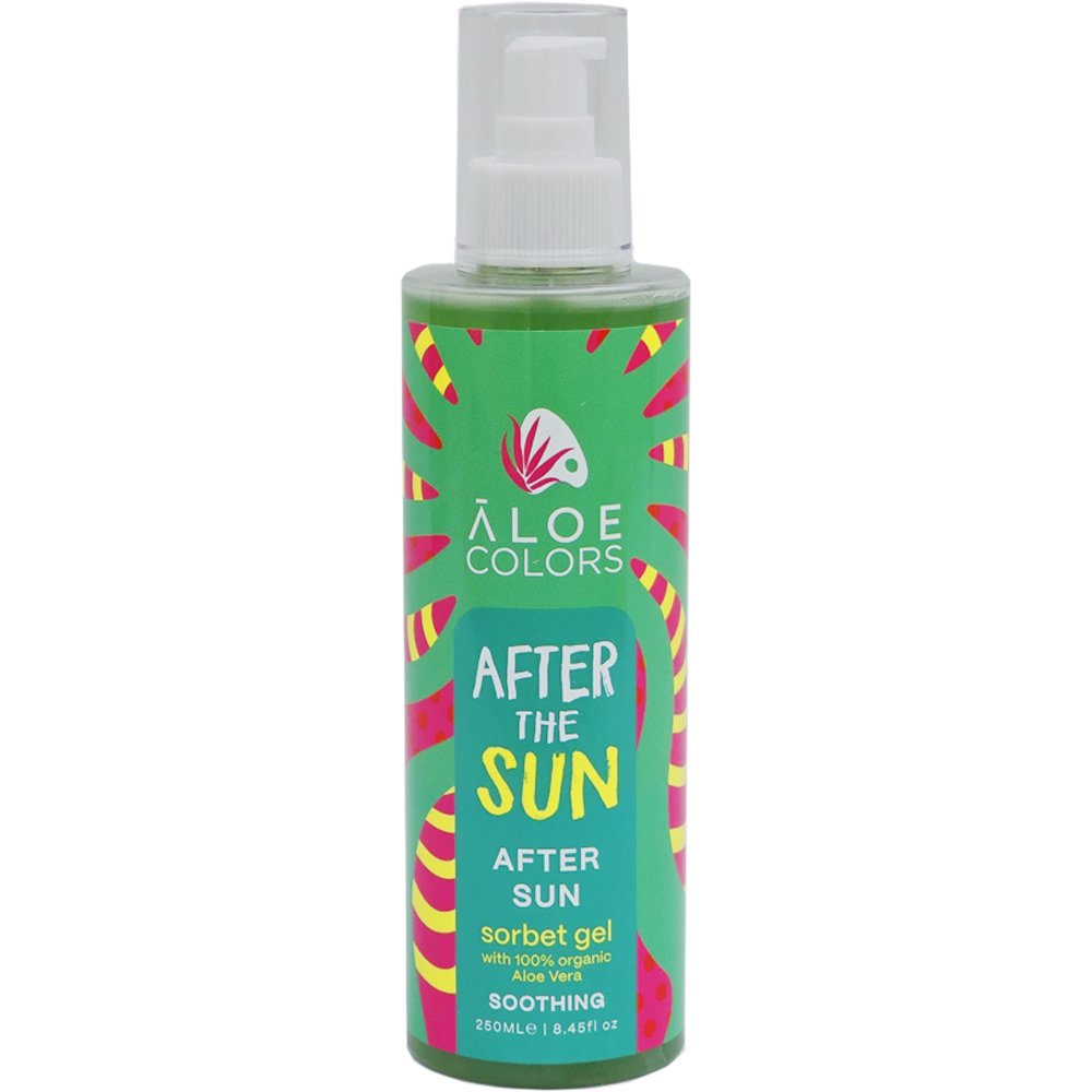 Aloe Colors Aloe Colors After the Sun Afte Sun Soothing Sorbet Gel Ενυδατική & Καταπραϋντική Κρέμα Σώματος για Μετά τον Ήλιο 250ml