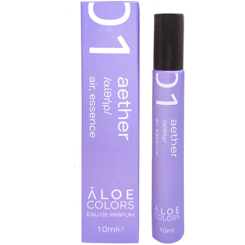 Aloe Colors Eau De Parfum Γυναικείο Αέρινο Άρωμα με Απαλές Νότες απο Λευκό Γιασεμί & Απαλό Σανδαλόξυλο 10ml - Aether