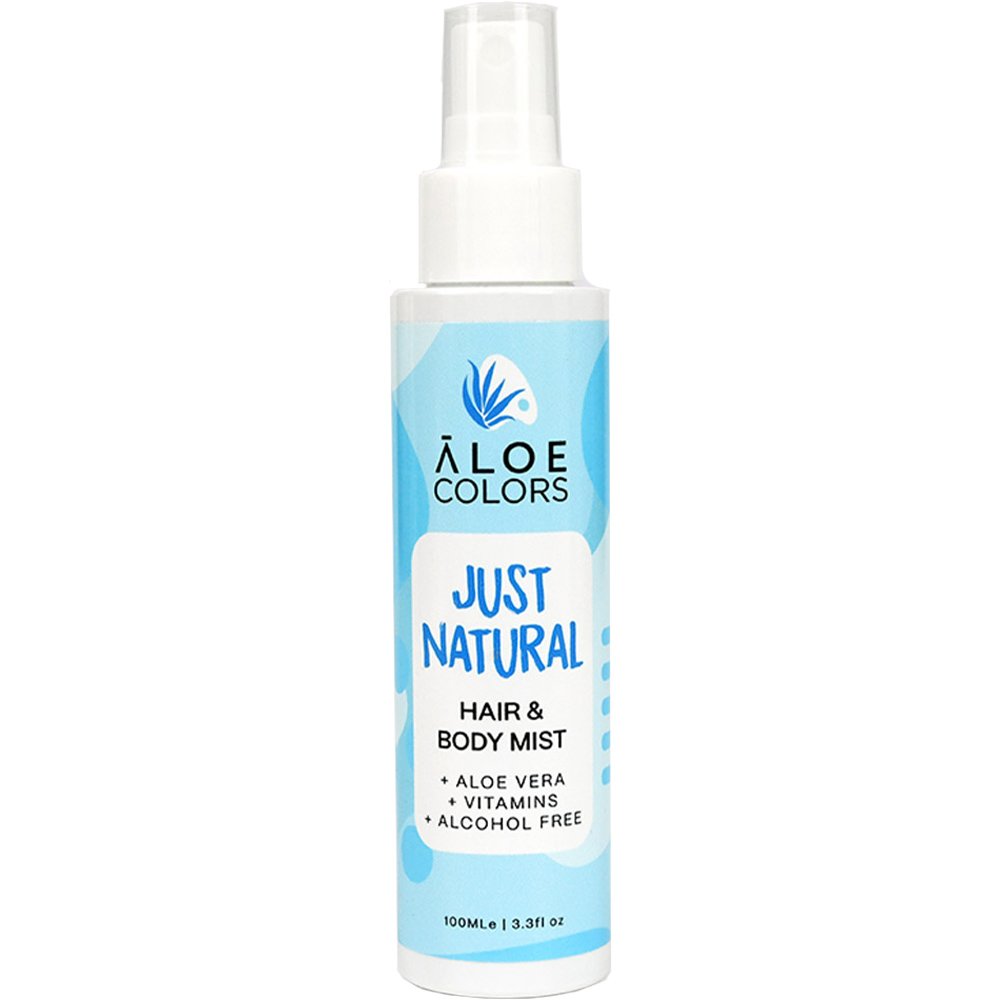 Aloe Colors Aloe+ Colors Just Natural Hair & Body Mist Ενυδατικό Mist Μαλλιών & Σώματος για Προστασία & Θρέψη 100ml