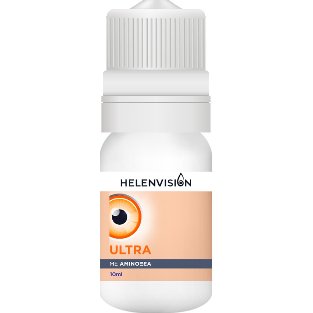 Helenvision Ultra 0,2% Eye Drops Στείρο Ενυδατικό Οφθαλμικό Διάλυμα με 0,2% Υαλουρονικό Νάτριο & Αμινοξέα 10ml