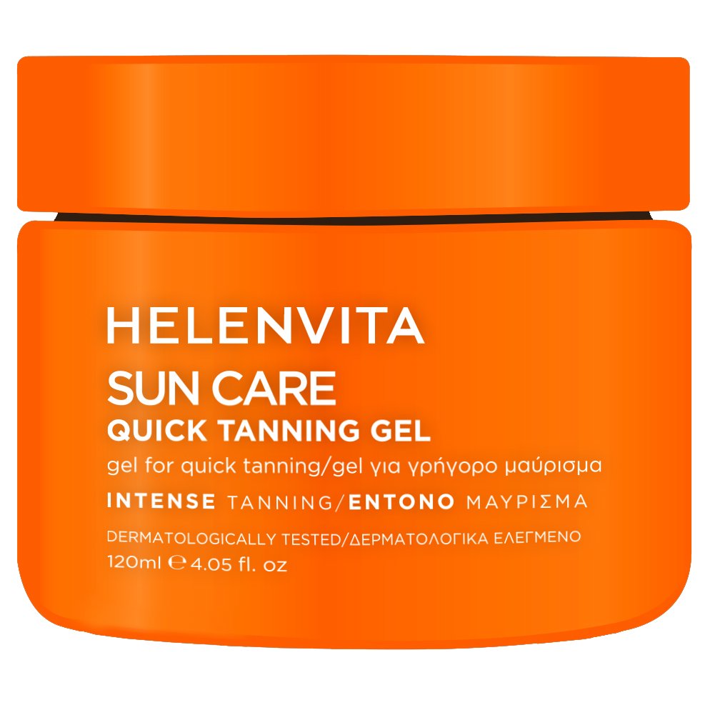 Helenvita Sun Care Quick Tanning Gel Τζελ για Γρήγορο & Έντονο Φυσικό Μαύρισμα με Ενυδατικούς Παράγοντες για την Προστασία της Επιδερμίδας 120ml