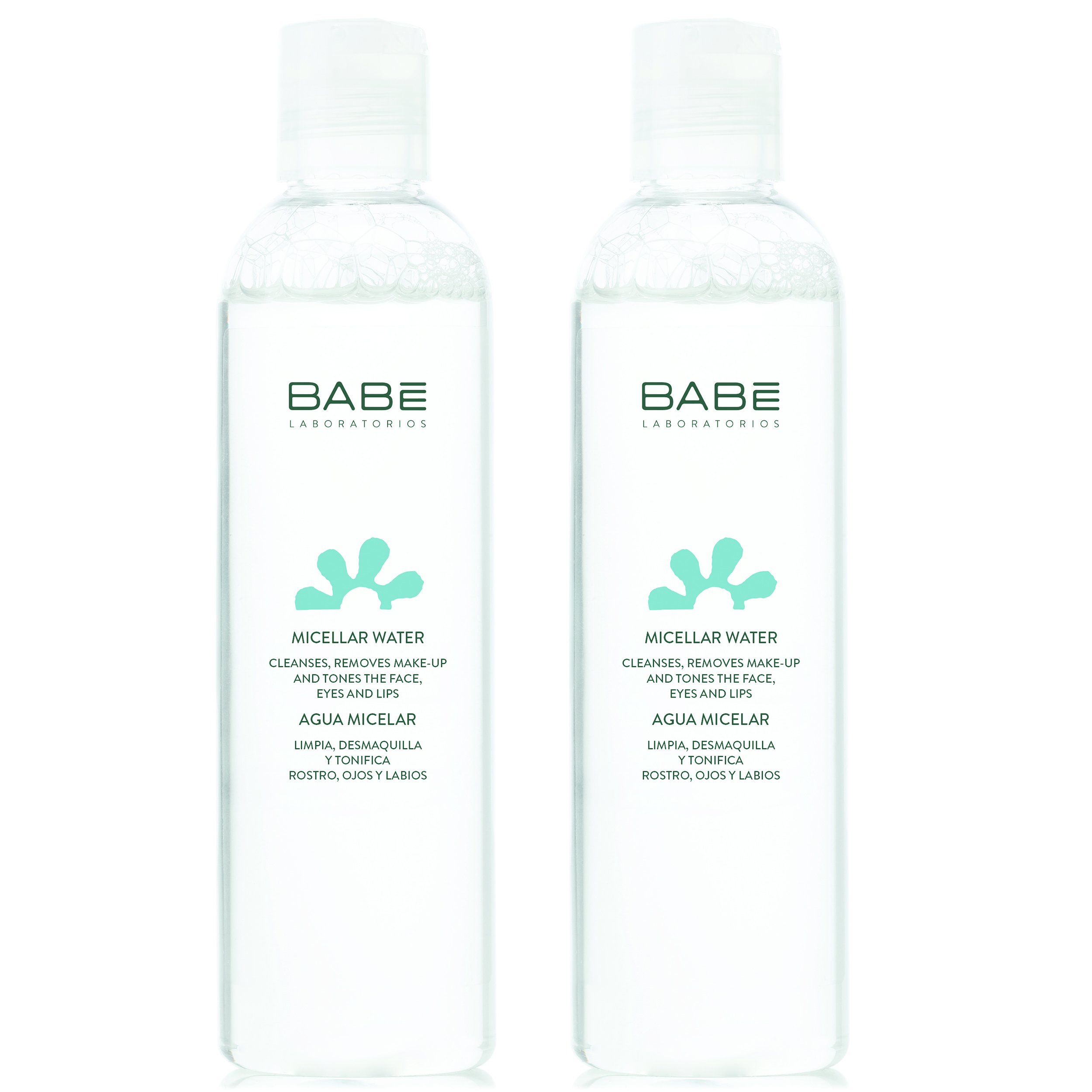 Babe Essentials Πακέτο Προσφοράς Micellar Water Μικυλλιακό Νερό Καθαρισμού & Ντεμακιγιάζ για Πρόσωπο, Μάτια, Χείλη 2x250ml