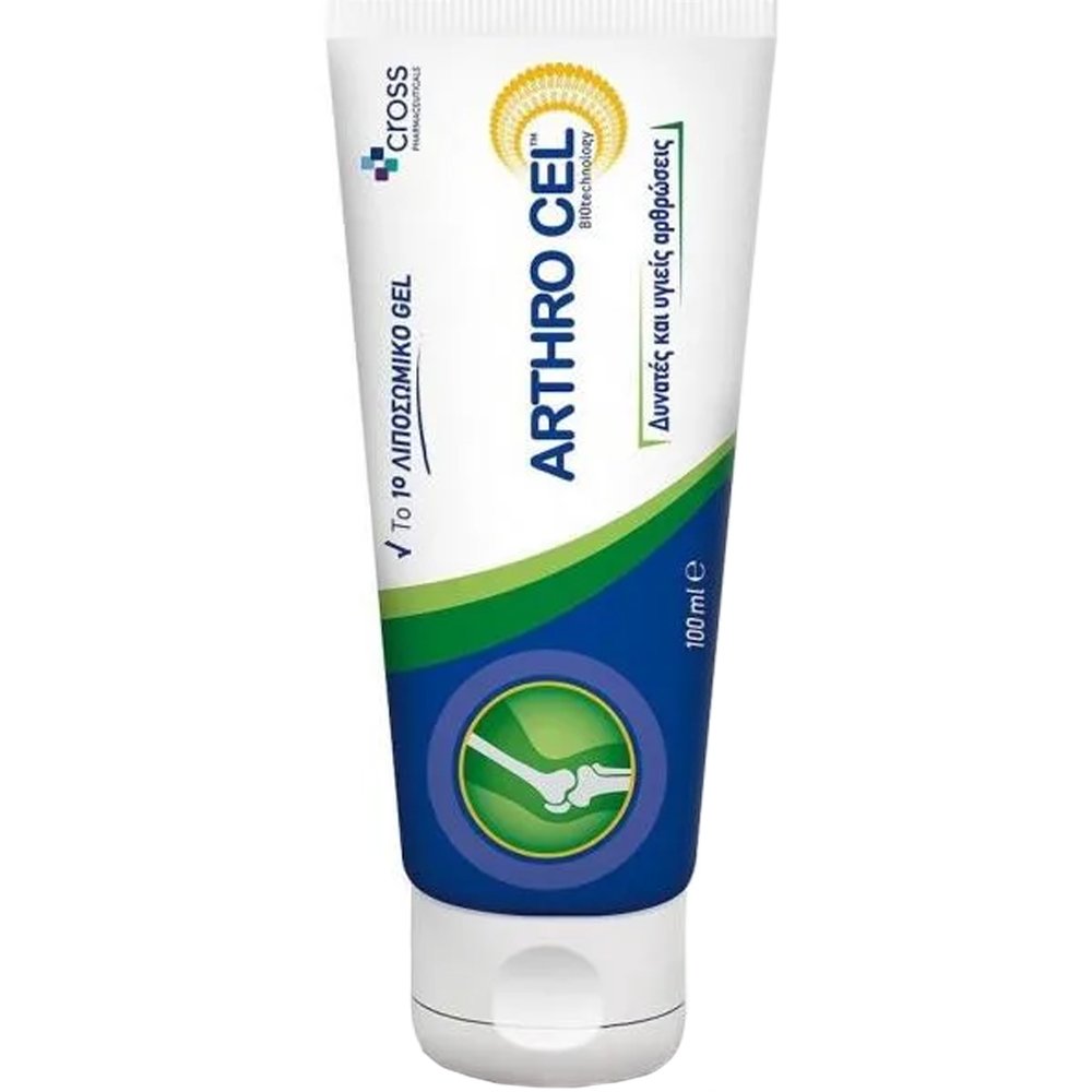Cross Pharmaceuticals Cross Arthro Cell Cream Κρέμα Γρήγορης Απορρόφησης Φυτικής Προέλευσης που Καταπραΰνει Πόδια, Γόνατα, Μέση, Ώμους & Χέρια 100ml