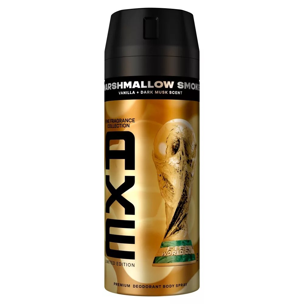 Axe Marshmallow Smoke Vanilla & Dark Musk Scent Premium Deodorant Body Spray Αποσμητικό Spray με Άρωμα Βανίλιας & Μαύρο Μόσχο 150ml