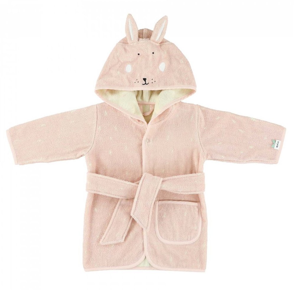 Trixie Bathrobe 5-6 Years Κωδ 77102 Παιδικό Μπουρνούζι με Κουκούλα 1 Τεμάχιο - Mrs. Rabbit 47068