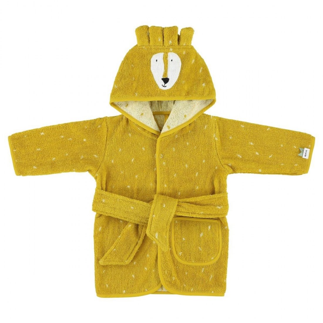 Trixie Trixie Bathrobe 5-6 Years Κωδ 77502 Παιδικό Μπουρνούζι με Κουκούλα 1 Τεμάχιο - Mr. Lion