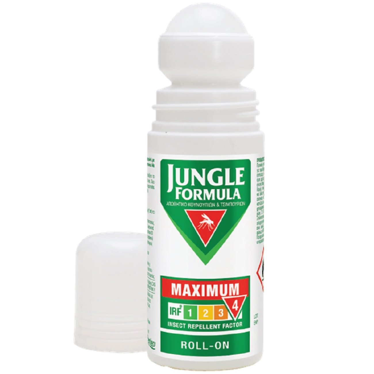 Jungle Formula Maximum Roll On Εντομοαπωθητικό Roll-on Σώματος με Ευχάριστο Άρωμα, για Ενήλικες 50ml