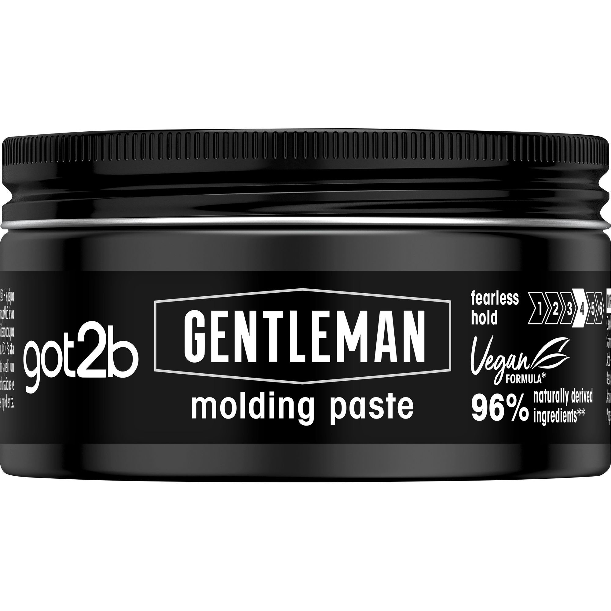 Schwarzkopf Got2b Gentleman Molding Paste Natural Finish Level 4 Κρέμα Styling που Χαρίζει στα Μαλλιά σας Φυσική Λάμψη & Μεγάλης Διάρκειας Κράτημα 100ml
