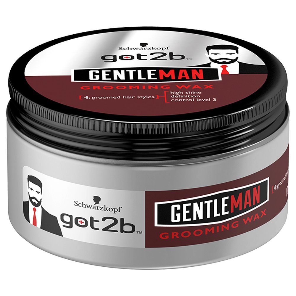 Schwarzkopf Got2B Wax Gentleman Polishing Κερί για Λάμψη, Απαλότητα & Ακρίβεια στο Χτένισμα 100ml