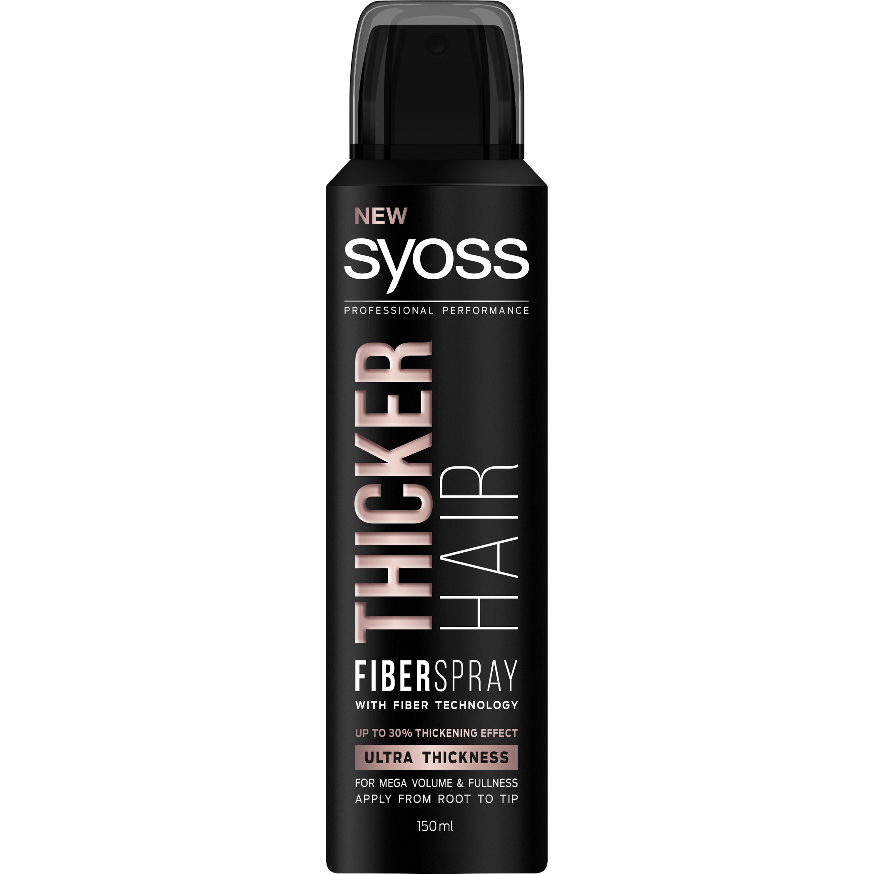 Syoss Thicker Hair Fiber Spray Ultra Thickness Styling Spray για πιο Πλούσια Μαλλιά με Όγκο 150ml
