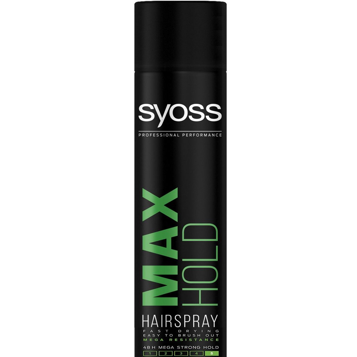 Syoss Hairspray Max Hold Επαγγελματικό Πολύ Δυνατό Κράτημα στα Μαλλιά & Styling Μεγάλης Διάρκειας 75ml