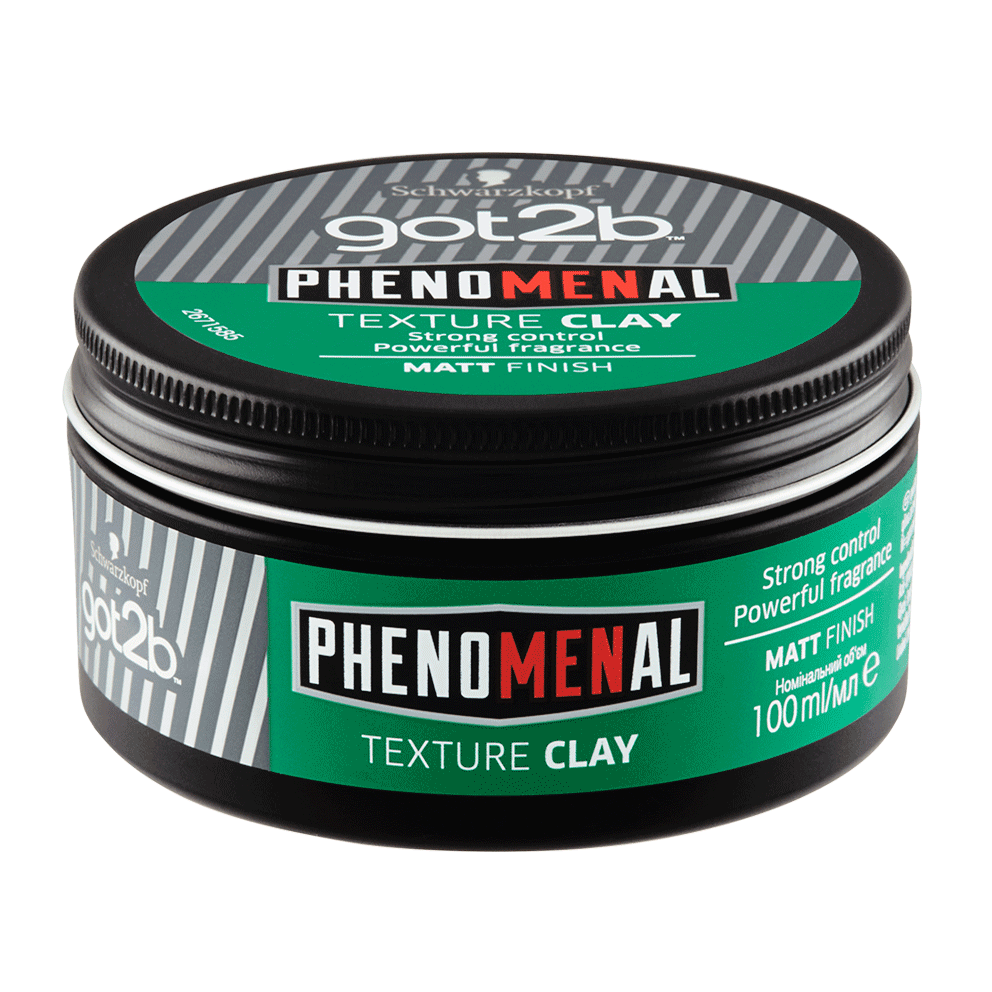 Schwarzkopf Got2b Gentleman Texture Clay Πηλός Styling για Ματ Αποτέλεσμα με Δυνατό Κράτημα 100ml
