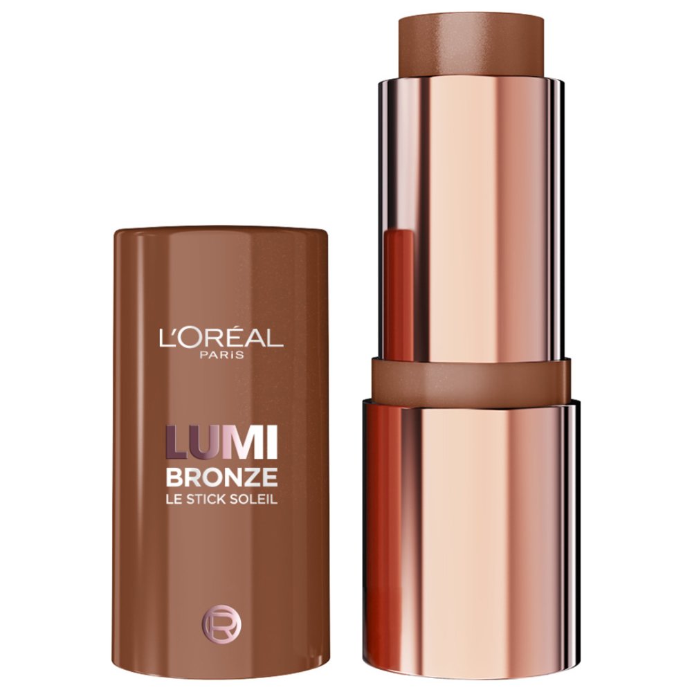 L'Oreal Paris Lumi Bronze Medium-Deep Le Soleil Stick Κρεμώδες Στικ Ιδανικό για Μπρονζέ Λάμψη Όλη Μέρα 9g - 130 Sunset Dore