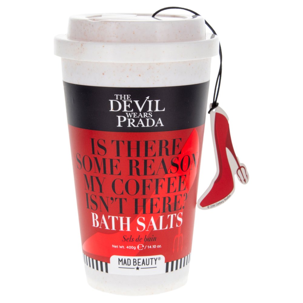 Mad Beauty The Devil Wears Prada Bath Salts Άλατα Μπάνιου με Απαλό Άρωμα Τριαντάφυλλο 400g