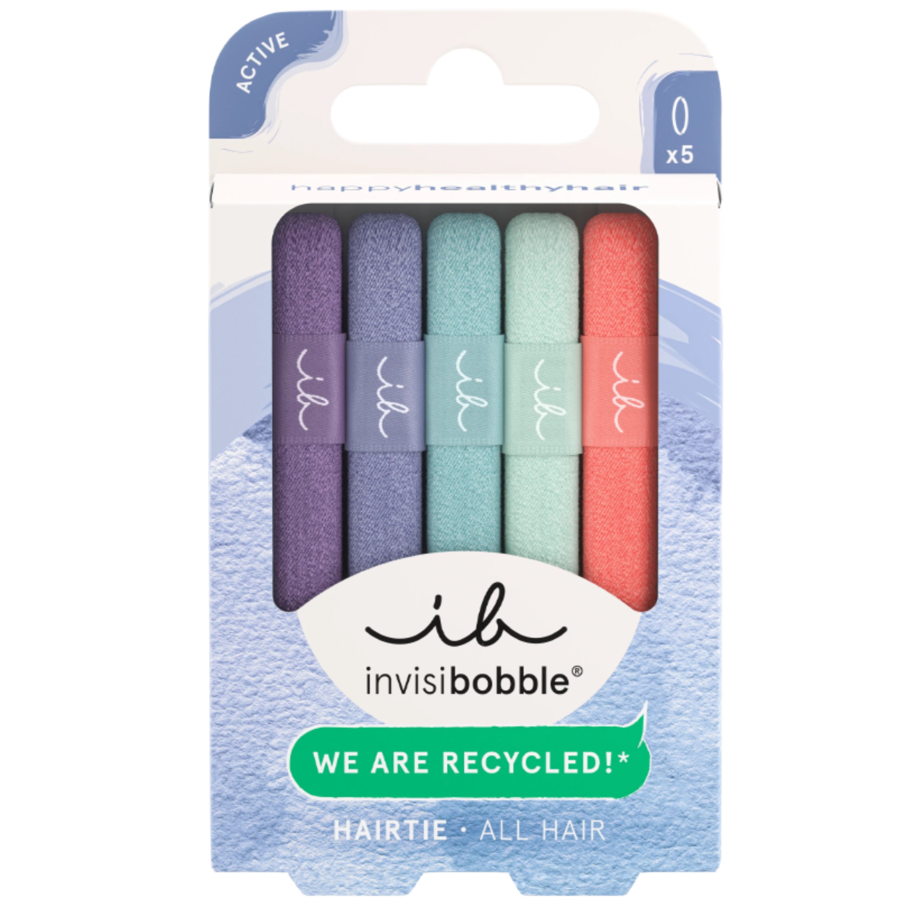Invisibobble Invisibobble Hair Tie Pastel Dream Λαστιχάκια Μαλλιών για Κράτημα με Λιγότερα Σημάδια, Λιγότερο Πόνο & Φθορά 5 Τεμάχια