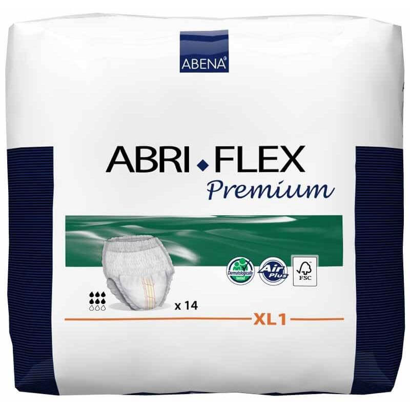 Abena Abri-Flex Premium Σλιπ- Πάνα Ακράτειας 130-170cm XLarge XL1 14τεμάχια