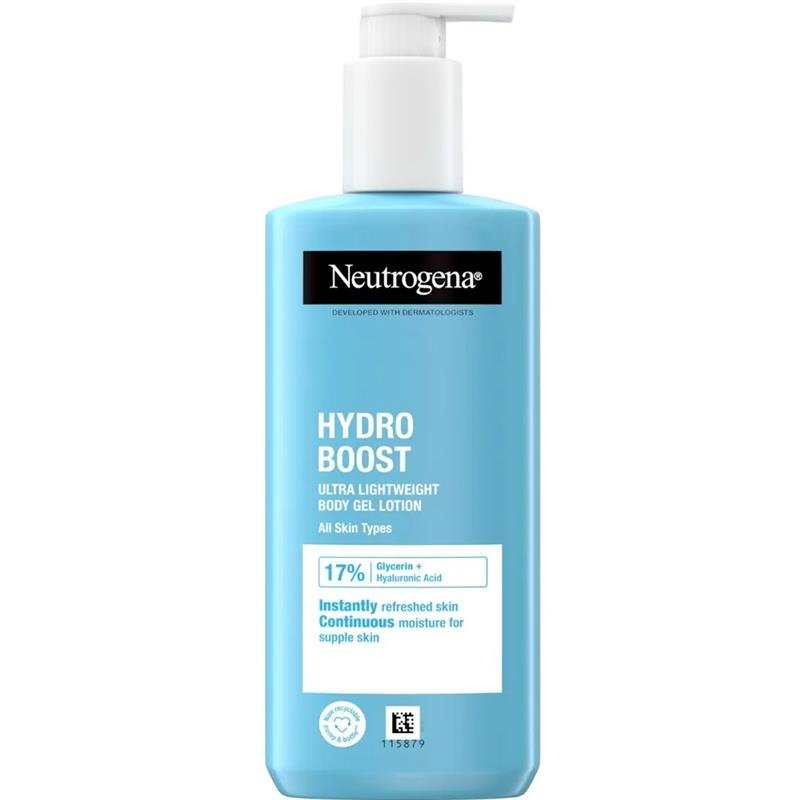 Neutrogena Neutrogena Hydro Boost Ultra Lightwight Lotion Body Gel Κρέμα Σώματος σε Μορφή Τζέλ για Ελαστική & Λαμπέρη Επιδερμίδα 250ml