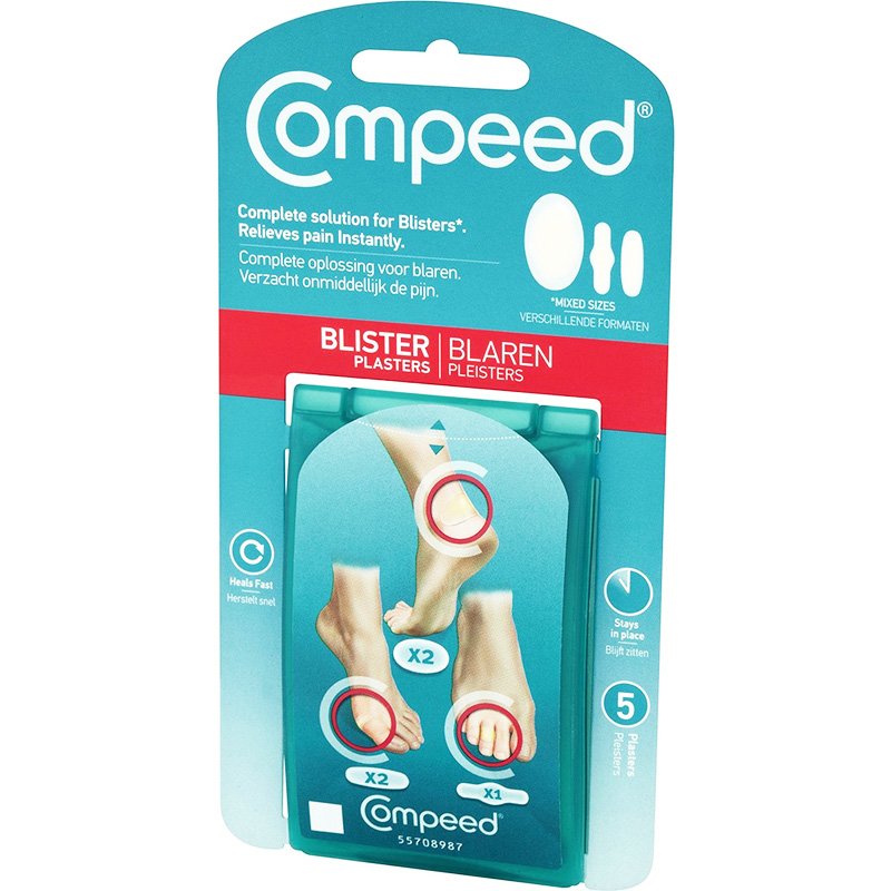 Compeed Compeed Σετ Επιθεμάτων για Φουσκάλες για Άμεση Ανακούφιση και Γρήγορη Επούλωση 5τμχ