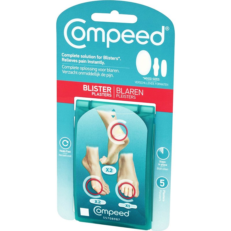 Compeed Compeed Σετ Επιθεμάτων για Φουσκάλες για Άμεση Ανακούφιση και Γρήγορη Επούλωση 5τμχ