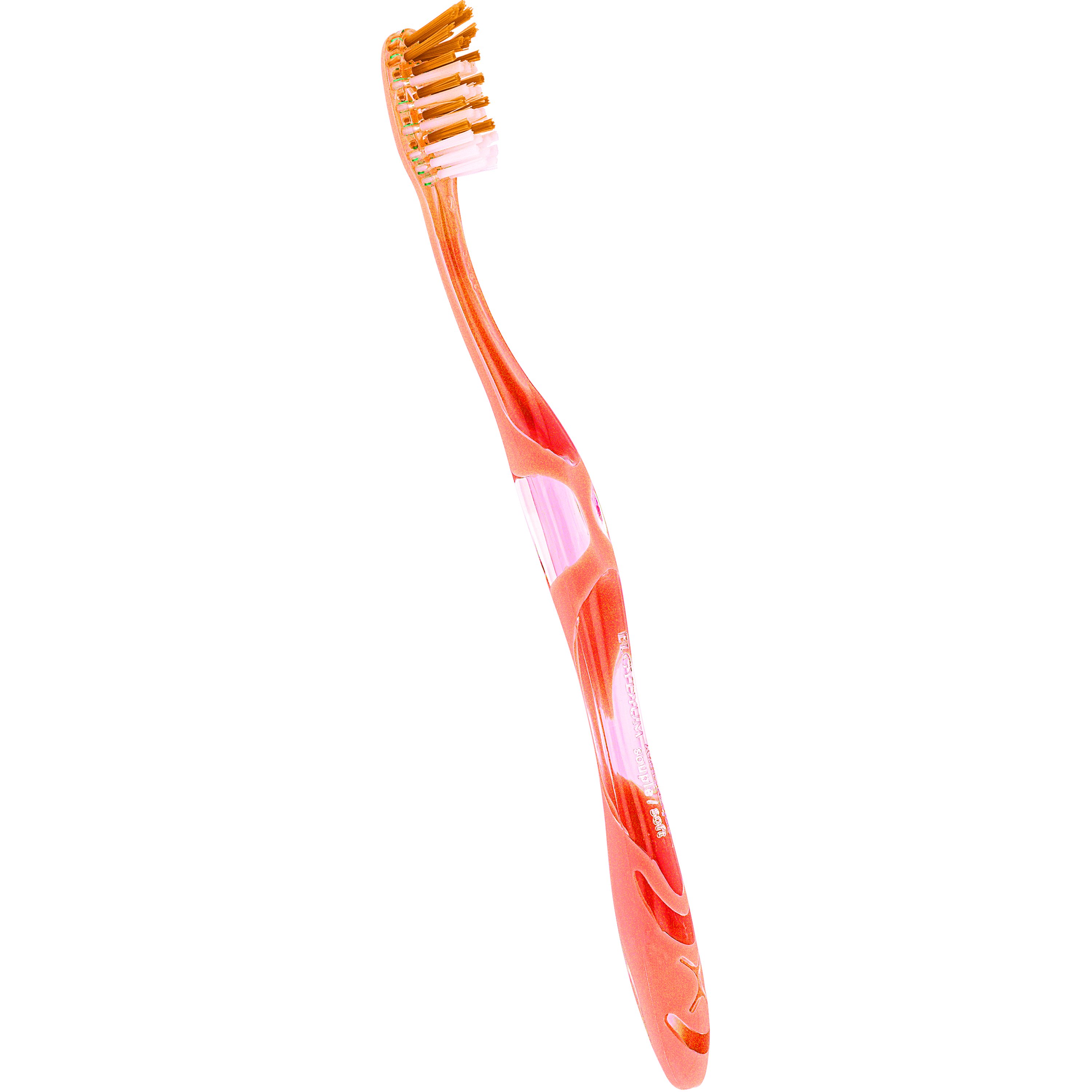 Elgydium Toothbrush Antiplaque Soft Μαλακή Οδοντόβουρτσα για Βαθύ Καθαρισμό & Απομάκρυνση Οδοντικής Πλάκας 1 Τεμάχιο – Πορτοκαλί