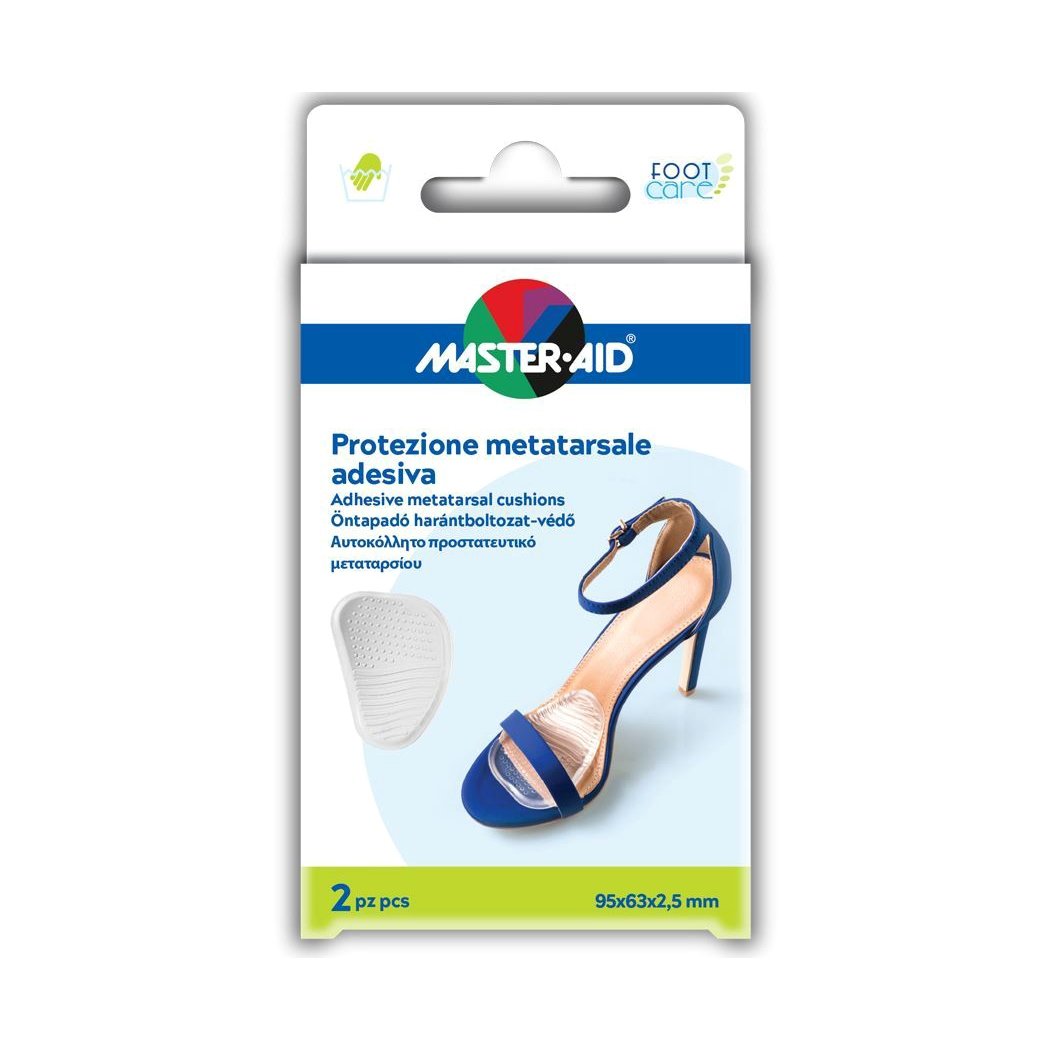 Master Aid Protection Metatarsal Gel Προστατευτικό Μεταταρσίου One Size 2 Τεμάχια