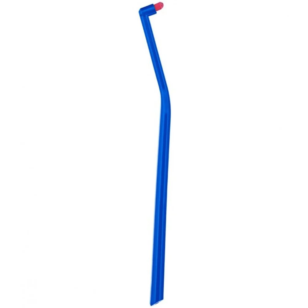 Curaprox CS 1006 Single Toothbrush Μπλε / Φούξια Μονοθύσανη Οδοντόβουρτσα για Αποτελεσματικό Καθαρισμό Ορθοδοντικών Μηχανισμών & Εμφυτευμάτων 1 Τεμάχιο