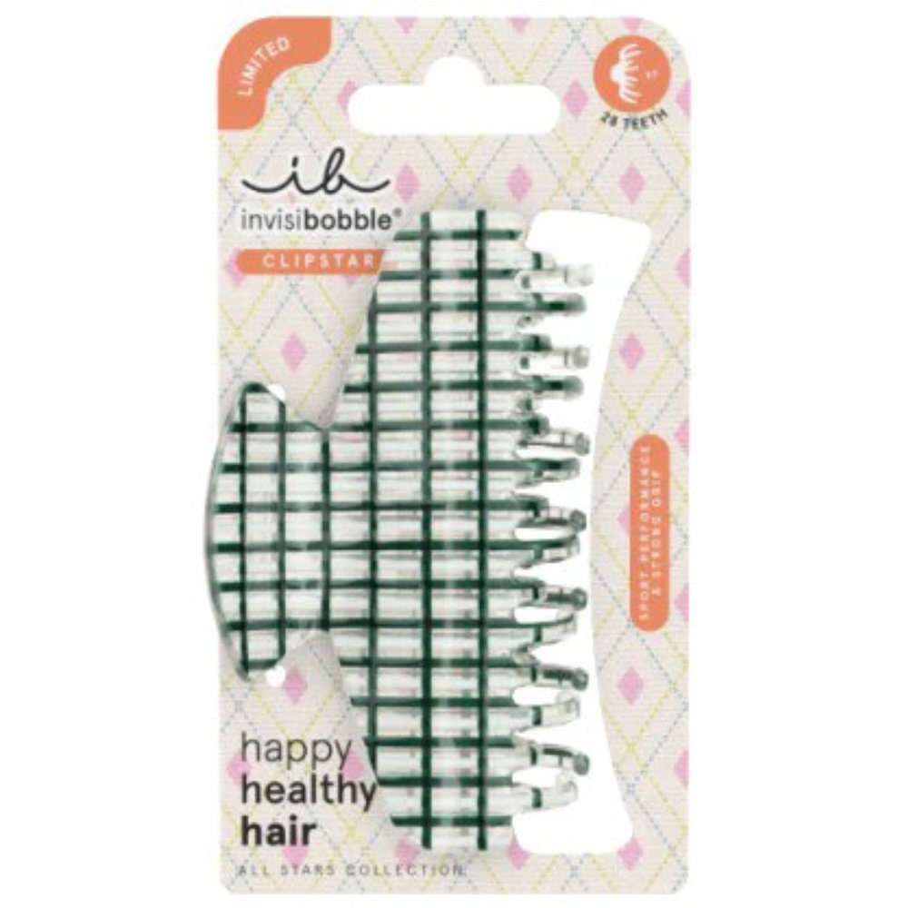 Invisibobble Clipstar All Stars Country Club Crush Κλάμερ Ιδανικό για Πυκνά ή Μακριά μαλλιά 1 Τεμάχιο