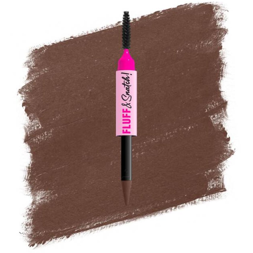 Nyx Professional Makeup Fluff & Snatch Brow Powder Pen Στυλό Φρυδιών Διπλής Χρήσης για Γέμισμα & Σχηματισμό με Φυσικό & Απαλό Ματ Αποτέλεσμα 1g - 05 Cool Ash Brown