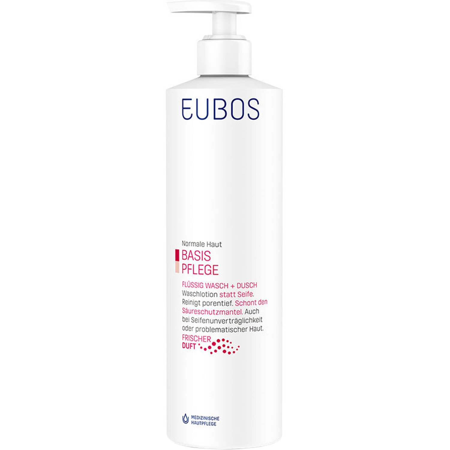 Eubos Basic Care Face – Body Liquid Washing Emulsion Υγρό Καθαρισμού Προσώπου – Σώματος, Χωρίς Σαπούνι 400ml