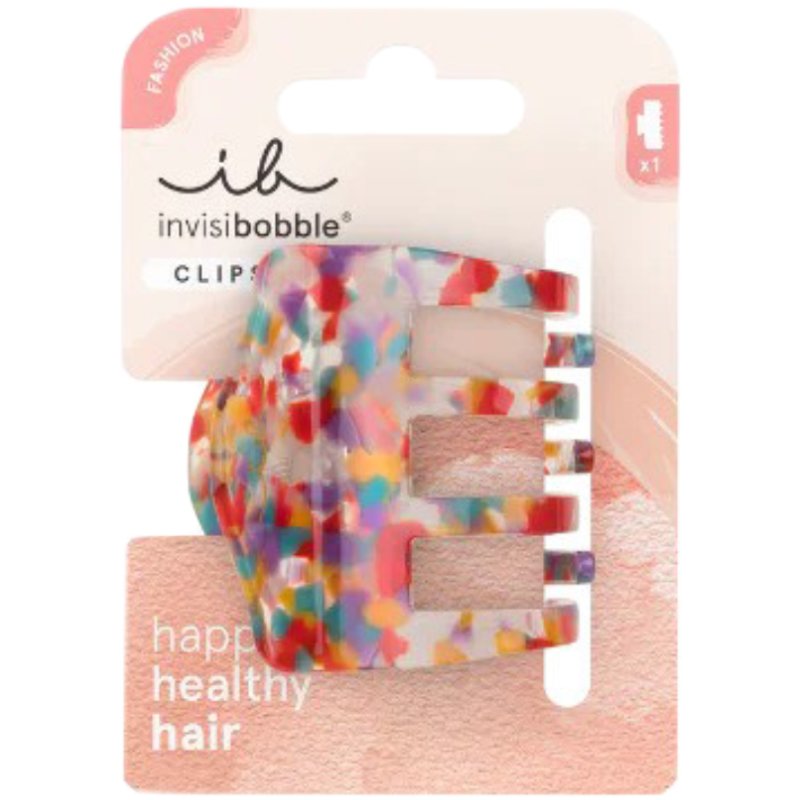 Invisibobble Clipstar Confetti Spark Κλίπ για Λεπτά & Κανονικά Μαλλιά 1 Τεμάχιο