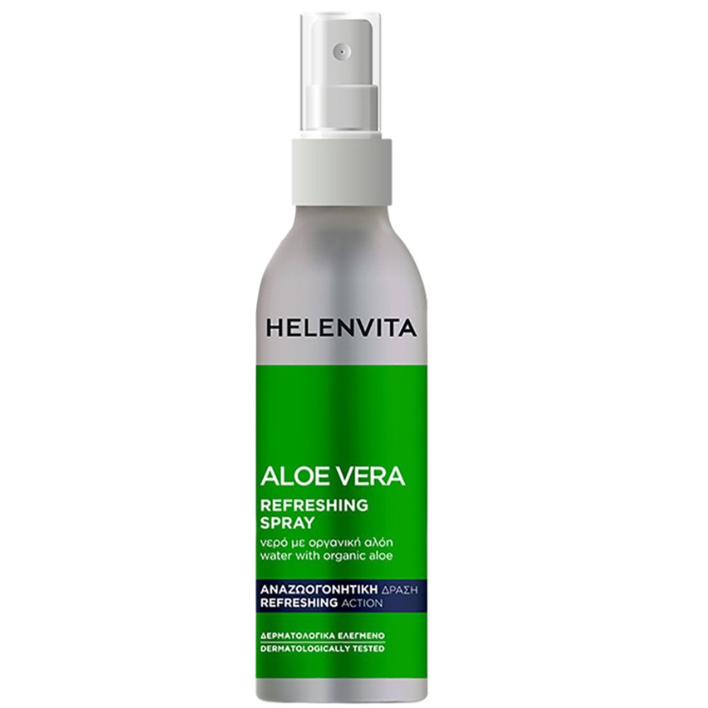 Helenvita Sun Refreshing Spray Αναζωογονητικό Νερό σε Σπρέι με Αλόη, Άμεση Δροσιστική & Καταπραϋντική Δράση της Επιδερμίδας 150ml