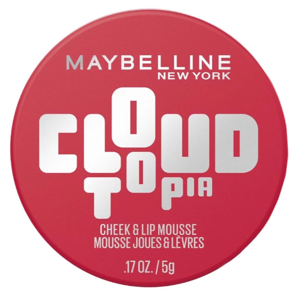 Maybelline Cloudtopia Cheek & Lip Mousse Ματ Μούς για τα Μάγουλα & Χείλη με Ανάλαφρη Υφή & Πλούσιο Χρώμα 5g - 02 Etheral Rouge