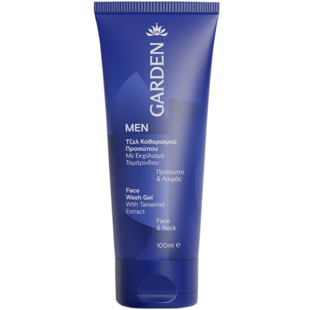 Garden With Tamarind Extract Face & Neck Wash Gel Ενυδατικό Τζέλ Καθαρισμού Προσώπου με Έλαιο Ταμάρινδου για Πρόσωπο & Λαιμό για Αναζωογόνηση 100ml