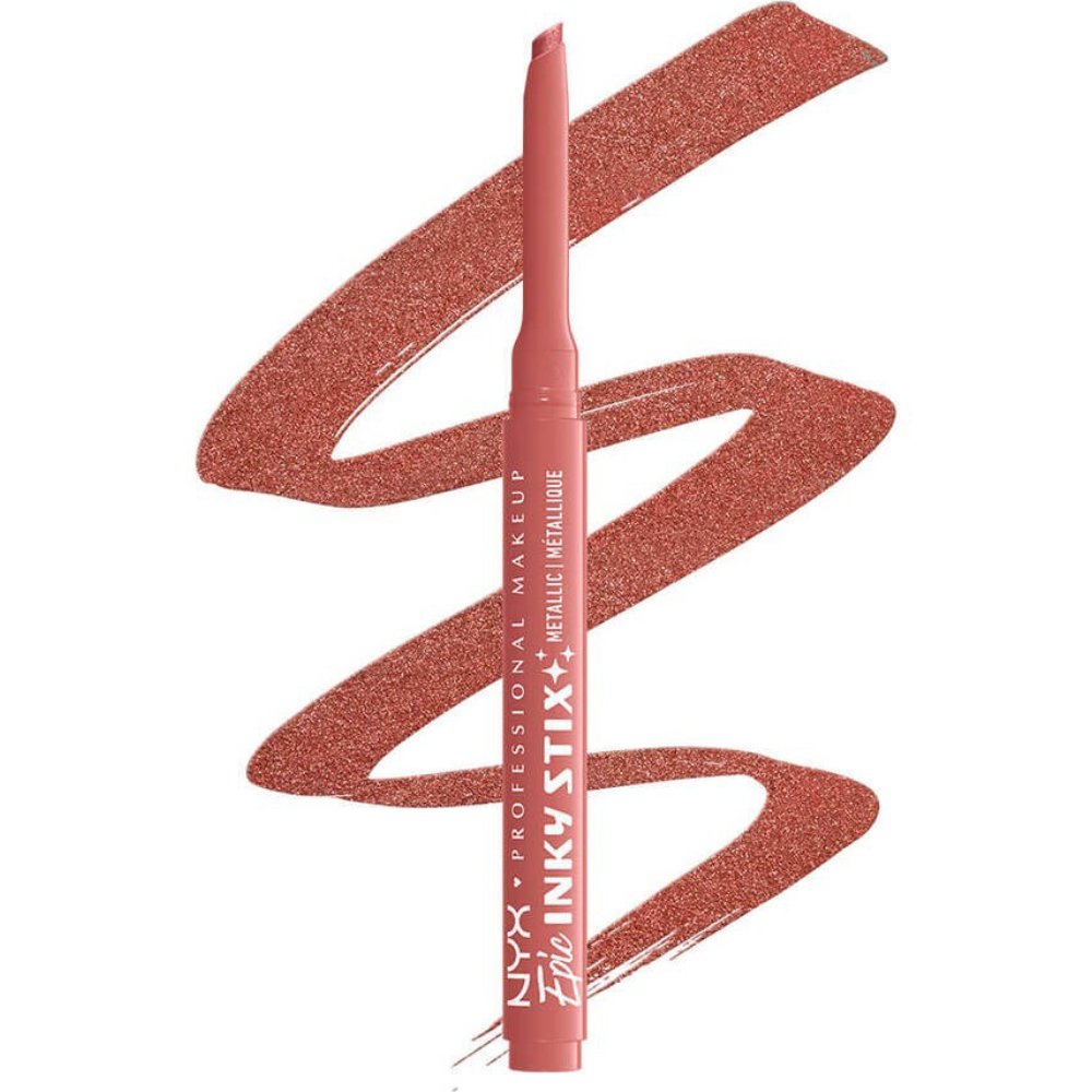 Nyx Professional Makeup Epic Inky Stix Mat Eyeliner Waterproof Cream Gel Αδιάβροχο Κρεμώδες Τζελ σε Στίκ που Εφαρμόζονται Εύκολα & Ομοιόμορφα για Πλούσιο Χρώμα που Διαρκεί Έως & 24 Ώρες 0.1g - 12 Blush Byte