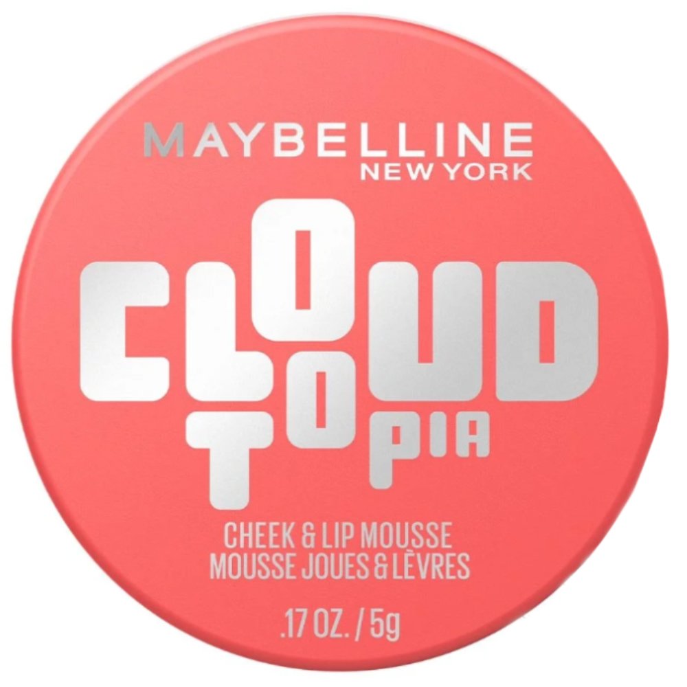 Maybelline Cloudtopia Cheek & Lip Mousse Ματ Μούς για τα Μάγουλα & Χείλη με Ανάλαφρη Υφή & Πλούσιο Χρώμα 5g - 05 Coral Illusion