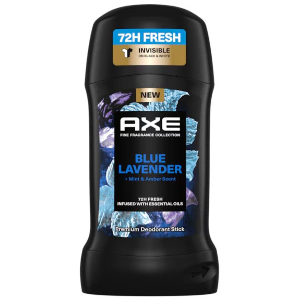 Axe Axe Blue Lavender 72h Fresh Premium Deodorant Body Stick Αποσμητικό Στικ με Άρωμα Λεβάντα 50ml