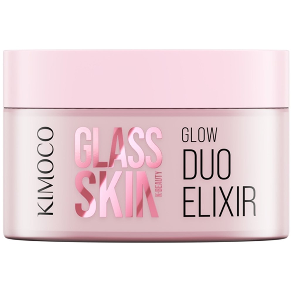 Kimoco Kimoco Glass Skin Glow Duo Elixir Brightening & Moisturizing Face Cream-Serum Κρέμα & Ορός Προσώπου για Λάμψη & Ενυδάτωση με Nιασιναμίδη & Yαλουρονικό Oξύ 100g