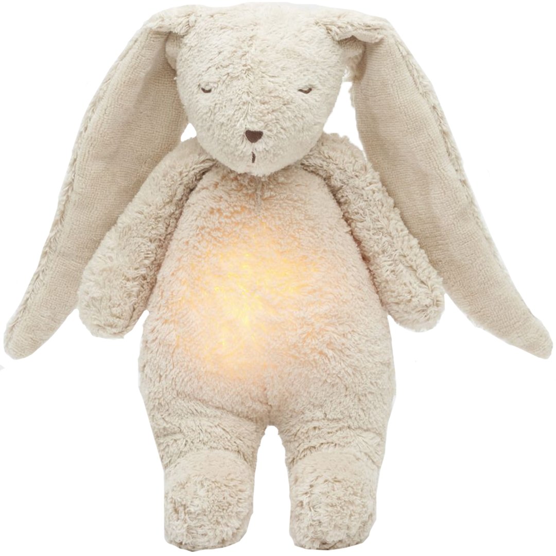 Moonie The Ultimate 8 in 1 Baby Sleep Aid Κωδ K-KSA2 Επαναφορτιζόμενο Βοήθημα Ύπνου με Ηχογράφηση & Αισθητήρα Κλάματος από Οργανικό Βαμβάκι 1 Τεμάχιο - Sand Bunny