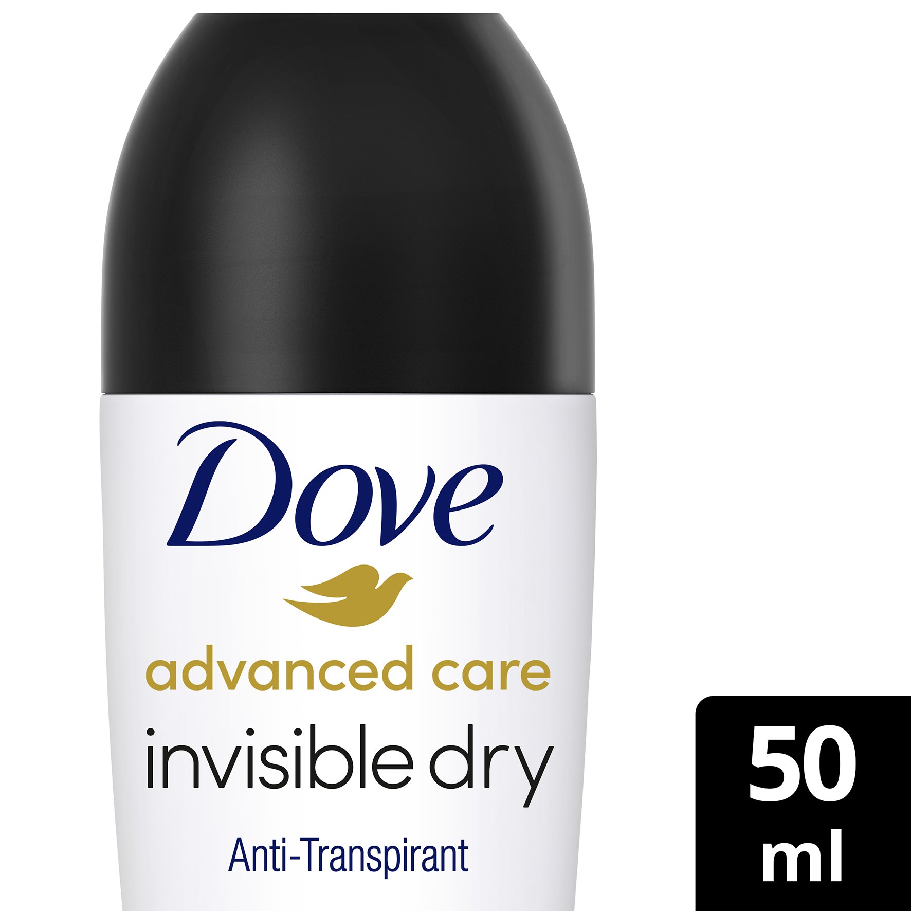 Dove Roll-On Advanced Care Invisible Dry Αποσμητικό 48ωρης Αντιιδρωτικής Προστασίας Χωρίς Λευκά Σημάδια στα Ρούχα με Άρωμα Λευκής Φρέζιας & Βιολέτας 50ml