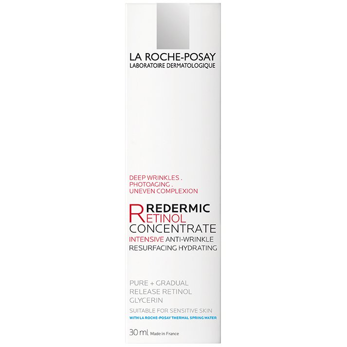 La Roche-Posay Redermic Retinol Concentrate Intensive Anti-Wrinkle Hydrating Cream Αντιρυτιδική Κρέμα Προσώπου που Λειαίνει την Επιδερμίδα 30ml