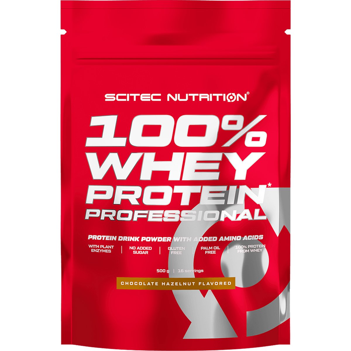 Scitec Nutrition 100% Whey Protein Professional Συμπλήρωμα Διατροφής με Καθαρή Πρωτεΐνη Ορού Γάλακτος Εμπλουτισμένη με Αμινοξέα 1000g – Chocolate Hazelnut