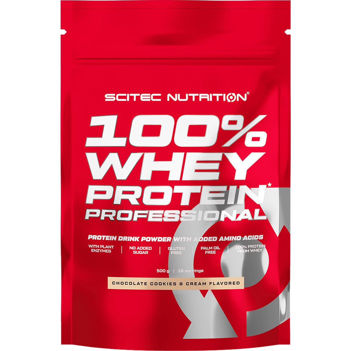 Scitec Nutrition 100% Whey Protein Professional Συμπλήρωμα Διατροφής με Καθαρή Πρωτεΐνη Ορού Γάλακτος Εμπλουτισμένη με Αμινοξέα 1000g- Chocolate Cookies & Cream