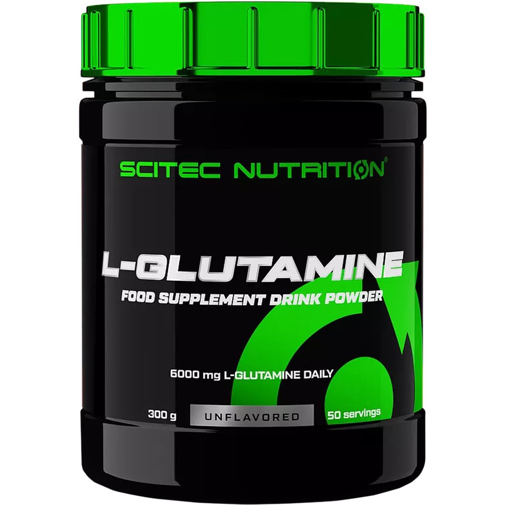 Scitec Nutrition Scitec Nutrition 100% L-Gloutamin Amino Acid Unflavored Συμπλήρωμα Διατροφής με Γλουταμίνη για την Καλή Λειτουργία του Εντέρου & την Αποκατάσταση των Μυών Μετά την Άσκηση 300g