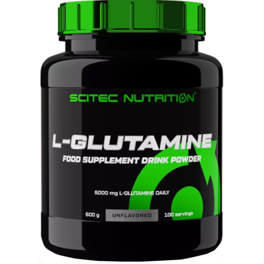 Scitec Nutrition Scitec Nutrition 100% L-Gloutamine Amino Acid Unflavored Συμπλήρωμα Διατροφής με Γλουταμίνη για την Καλή Λειτουργία του Εντέρου & την Αποκατάσταση των Μυών μετά την Άσκηση 600g