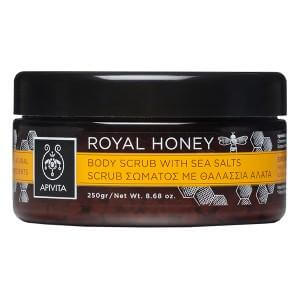 Apivita Royal Honey Scrub Σώματος με Θαλάσσια Άλατα με μέλι Τόνωση & αναζωογόνηση 200gr