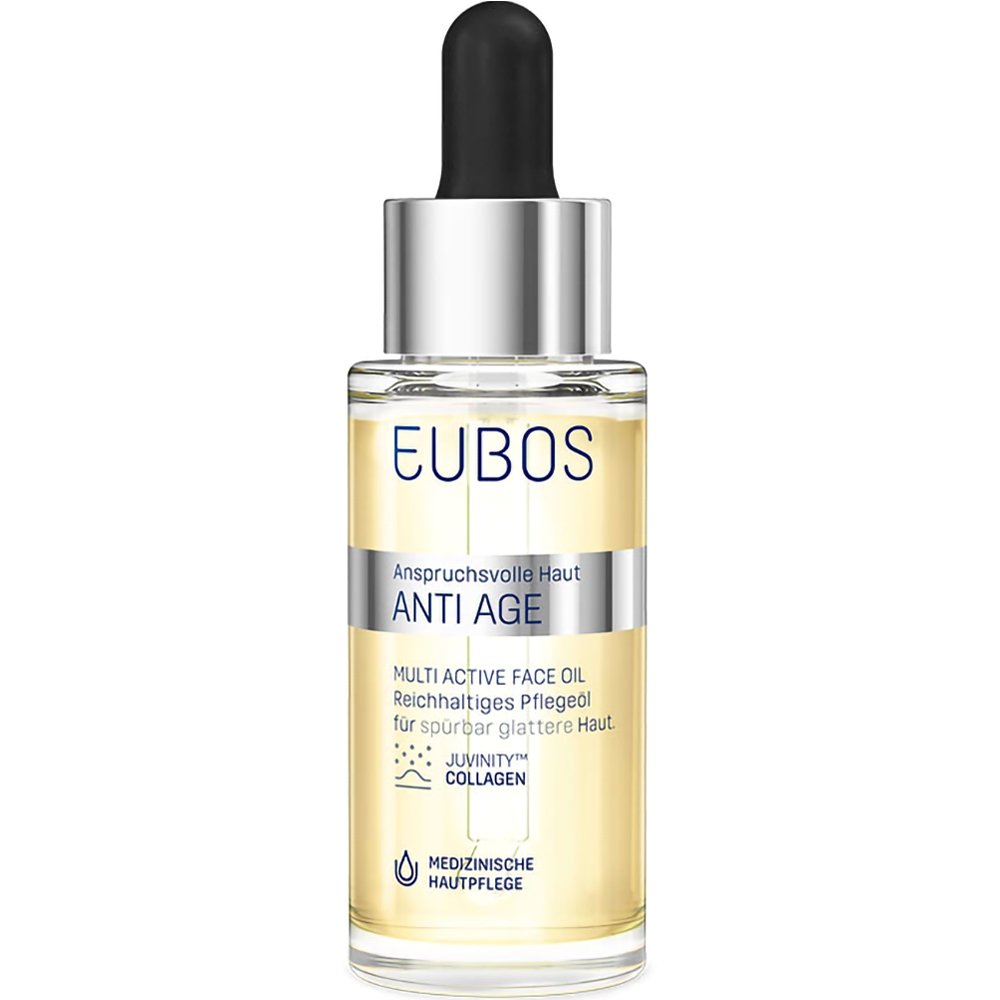 Eubos Demanding Skin Anti-Age Multi Active Face Oil Πλούσιο Έλαιο Περιποίησης για Πρόσωπο – Λαιμό – Ντεκολτέ 30ml