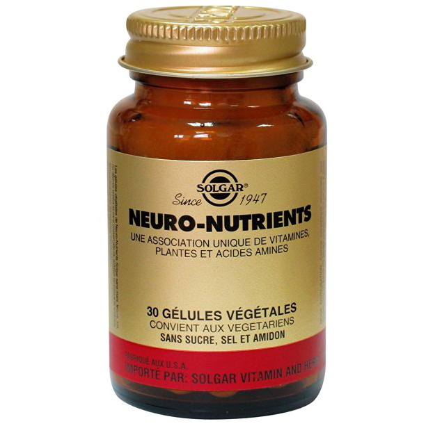 Solgar Neuro Nutrients Συμπλήρωμα Διατροφής για την Ενίσχυση των Νοητικών Λειτουργειών veg.caps – 30 caps