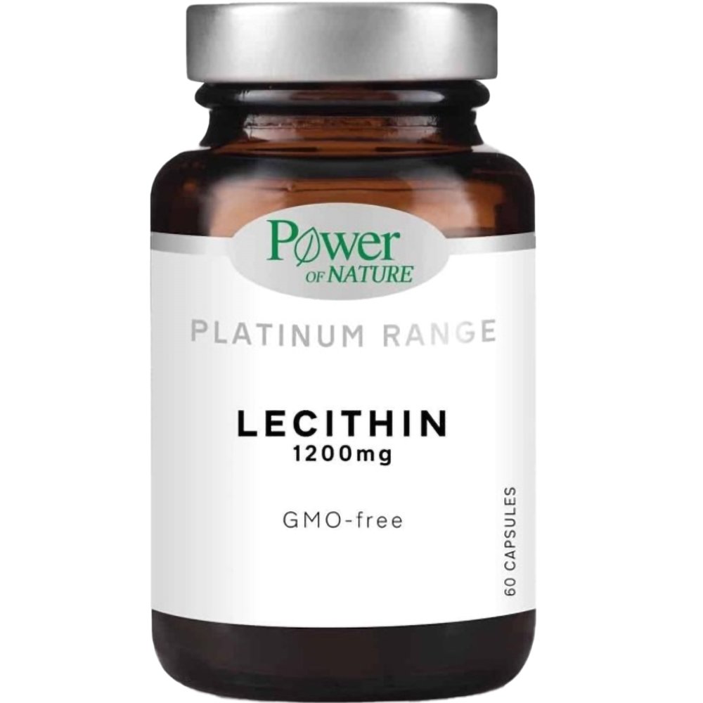 Power Health Platinum Range Lecithin 1.200mg Συμπλήρωμα Διατροφής με Λεκιθίνη 1.200mg 60caps