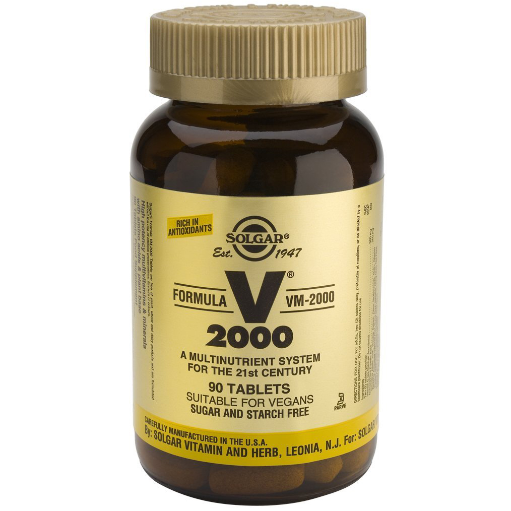 Solgar Formula VM-2000 Συμπλήρωμα Διατροφής Πλούσιο σε Αντιοξειδωτικά & Μέταλλα Χηλικής Μορφής tablets – 180 tabs